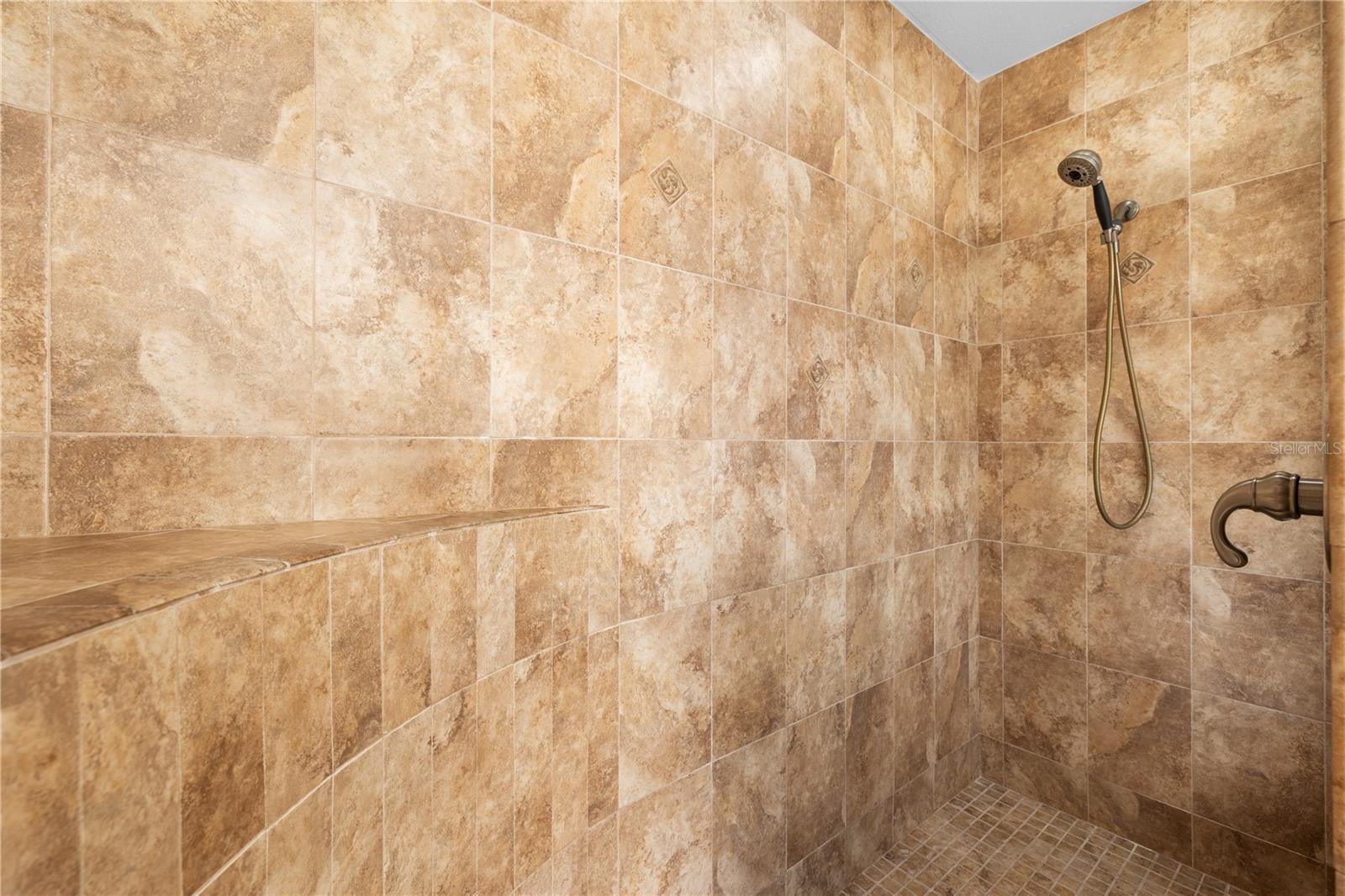 Walk in shower