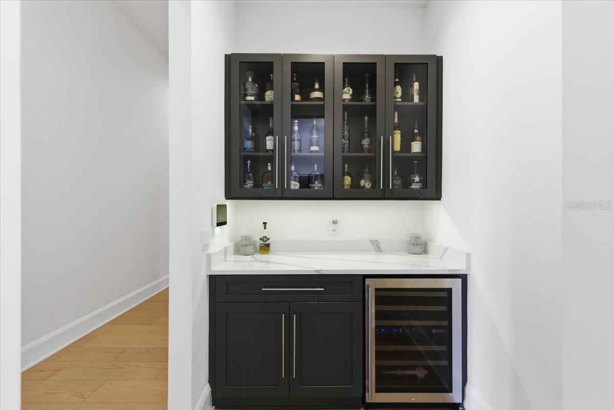 Extended Beverage Pantry Area