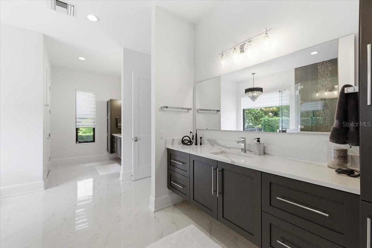 Separate Vanities for Ultimate Storage