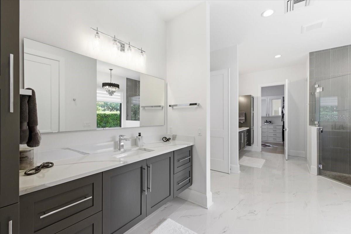 Separate Vanities for Ultimate Storage