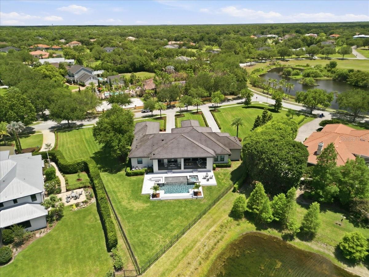 Corner Lot with Conservation and Water Views