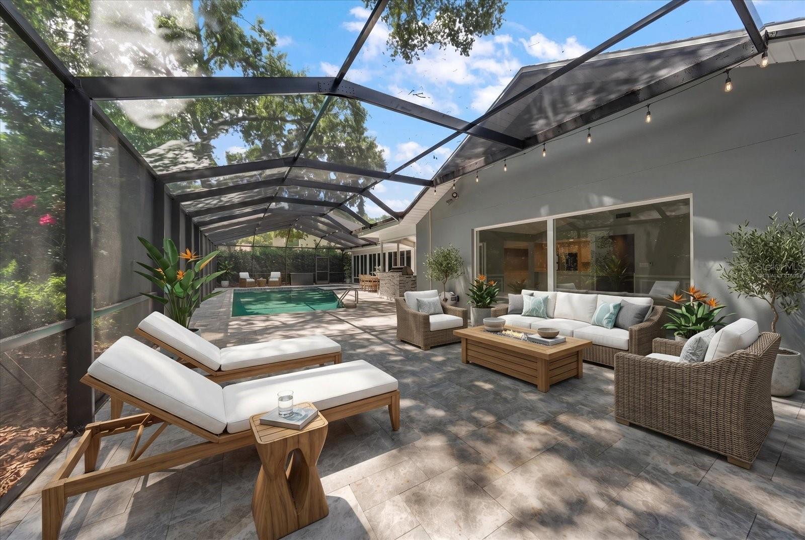 Virtually Staged Deck
