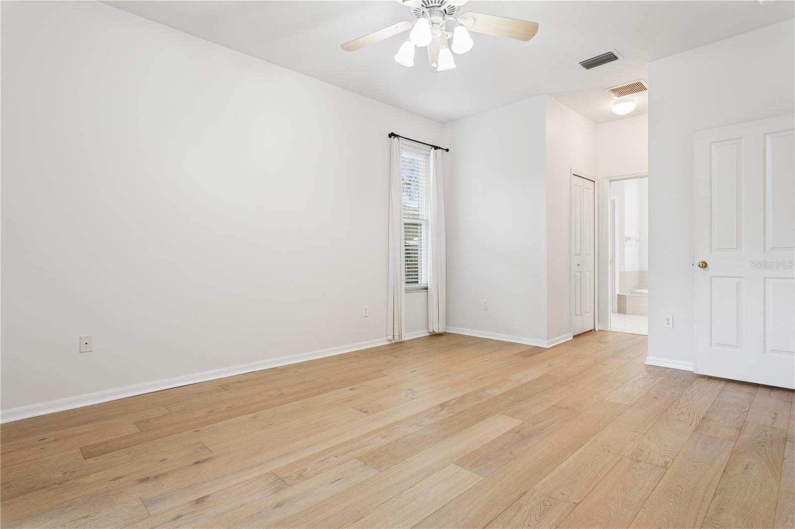 Master Bedroom has 2 walk in closets
