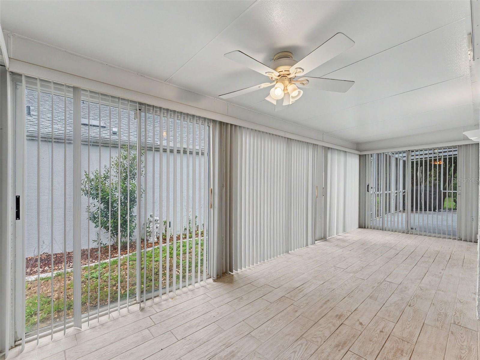 Enclosed Patio