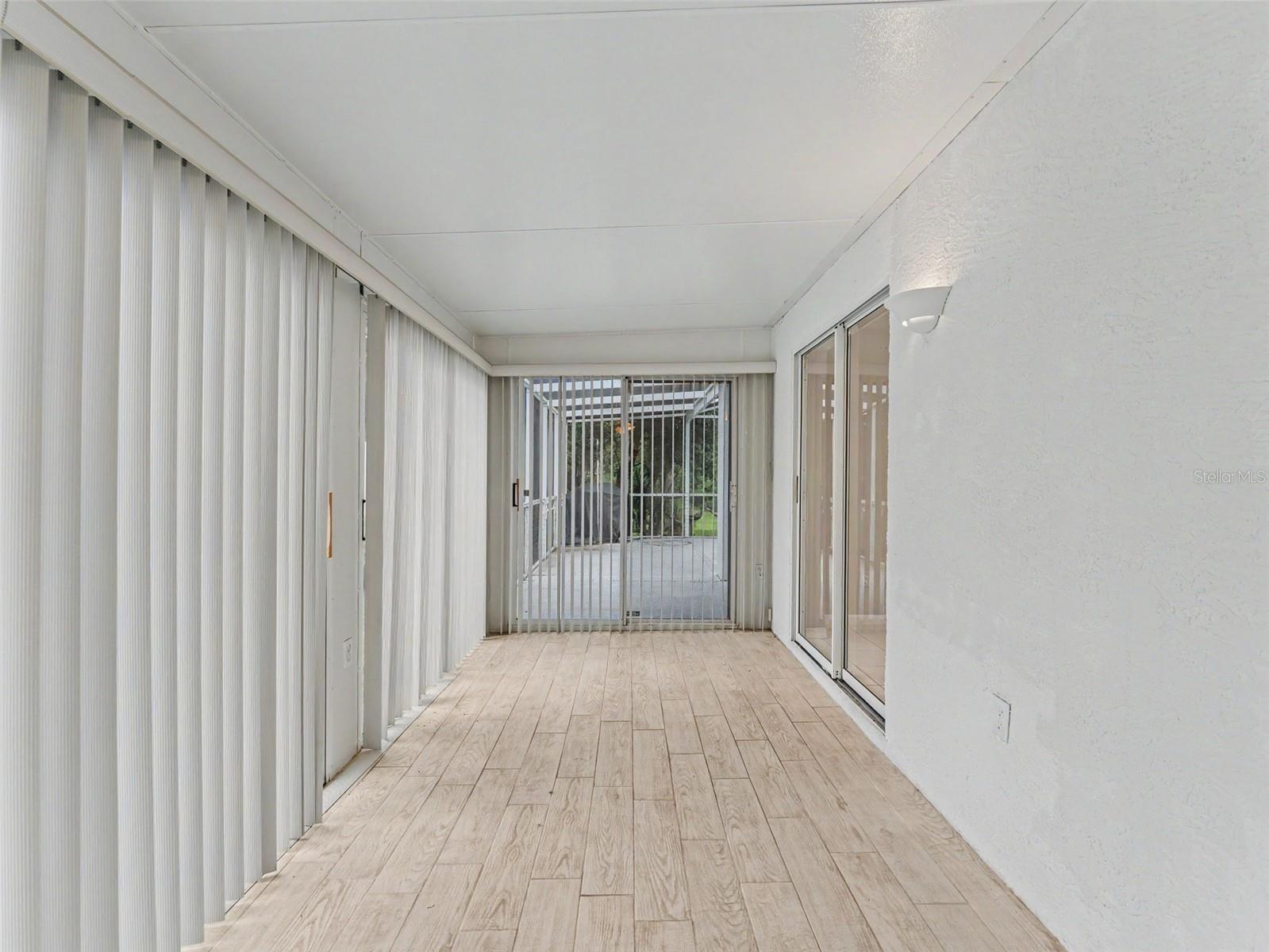 Enclosed Patio