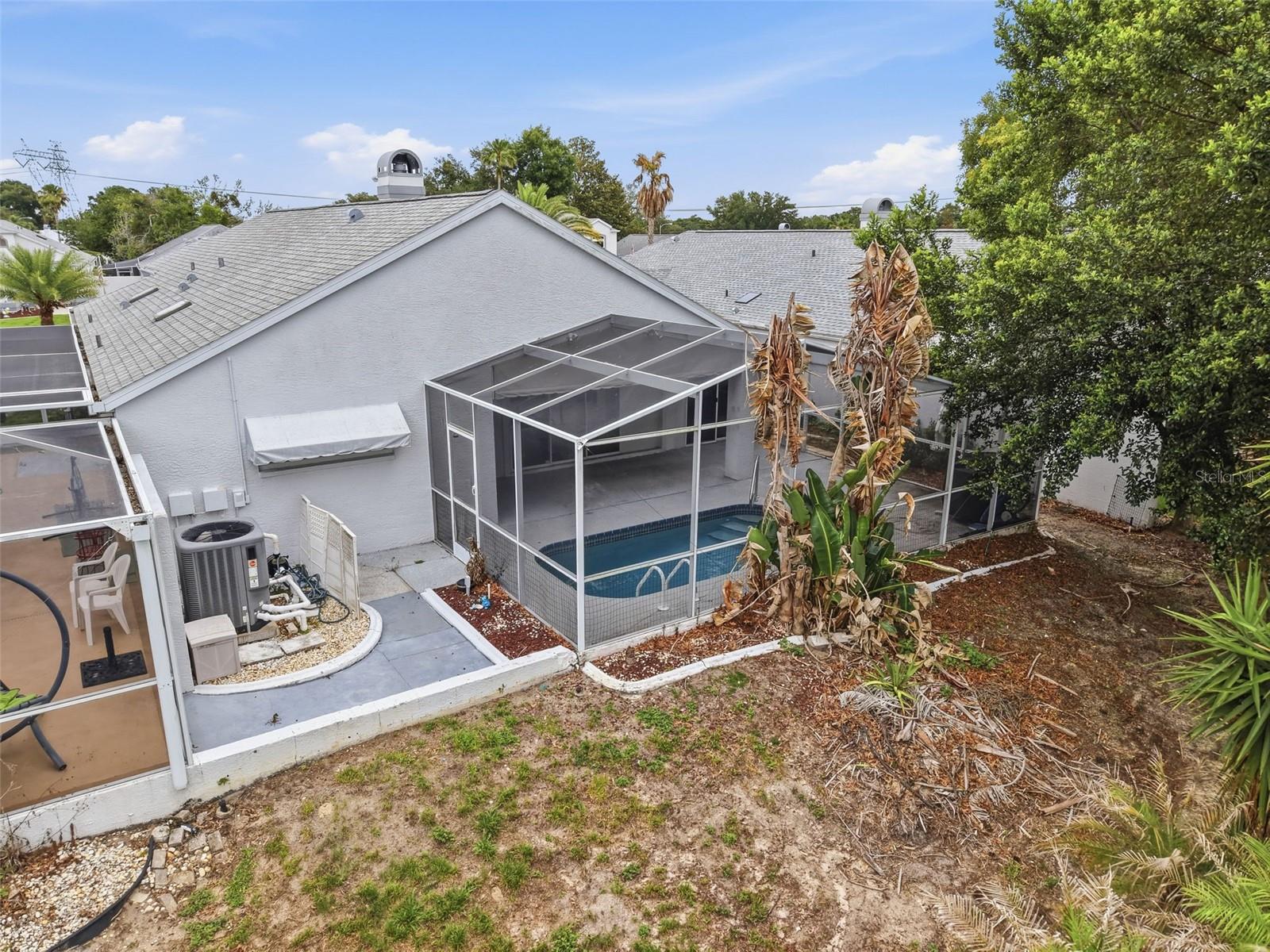 Rear of Home