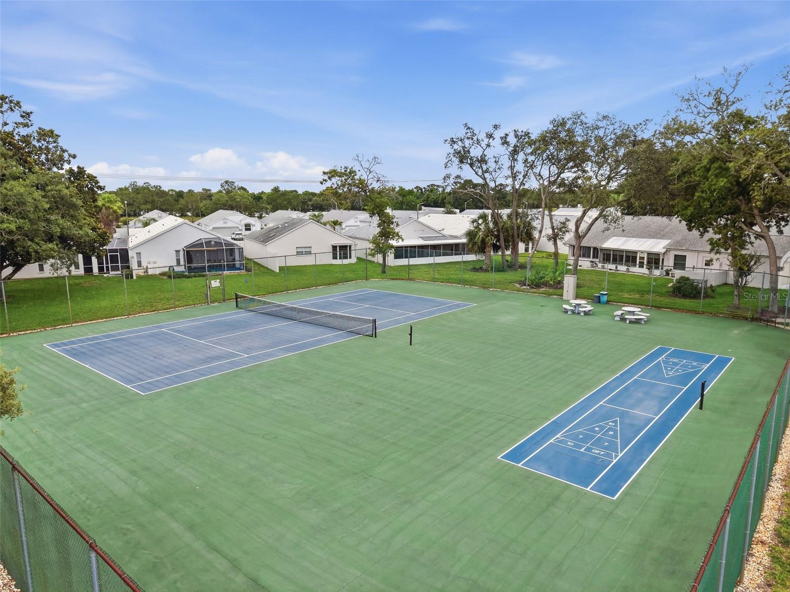 Tennis & Shuffleboard Courts