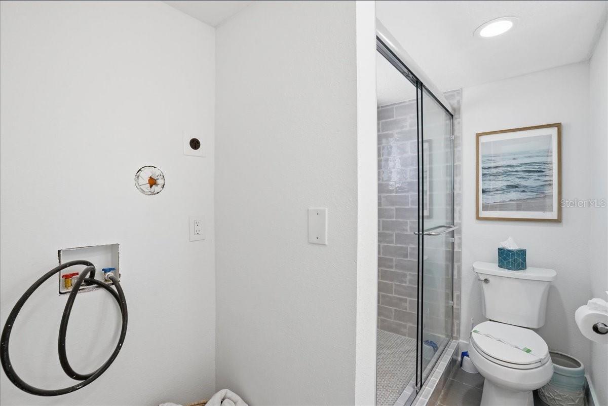 Washer Dryer hook up in primary bath