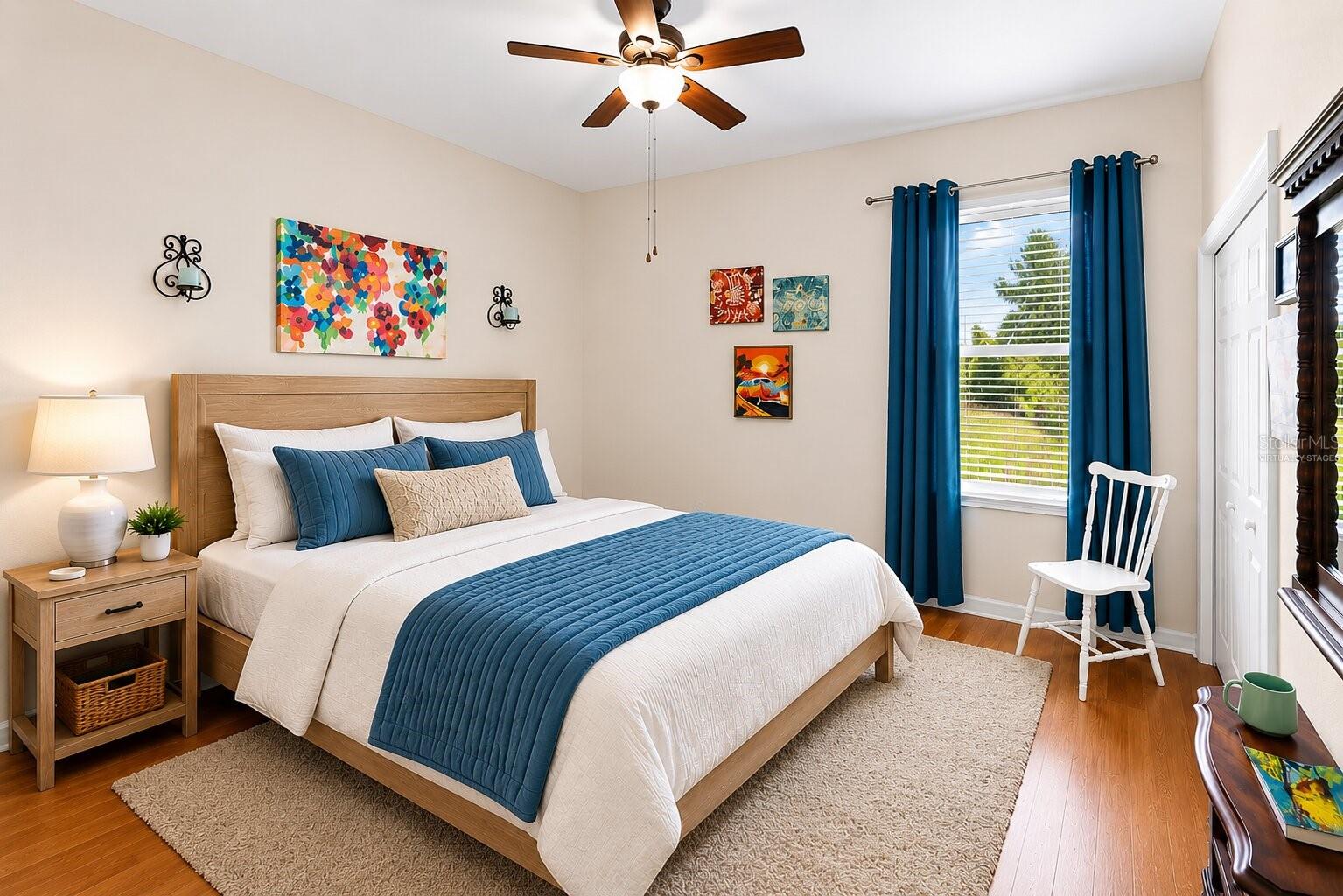 Virtually Staged - Bedroom Three