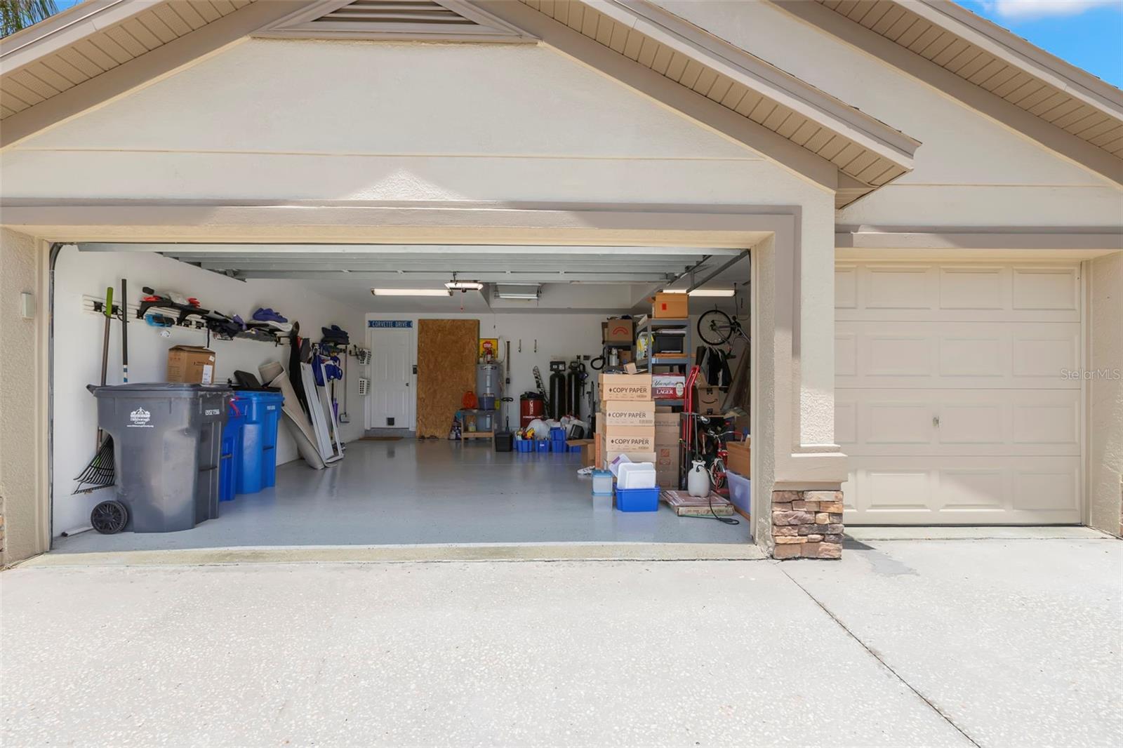 Three Car Garage