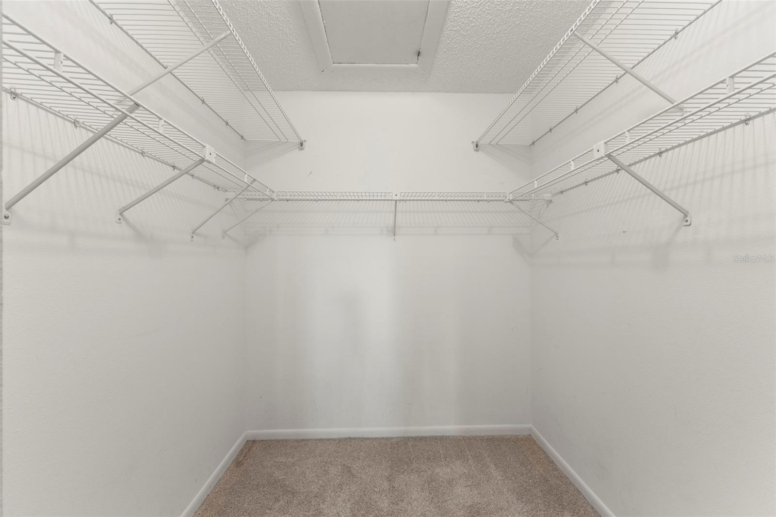 Primary walk-in closet