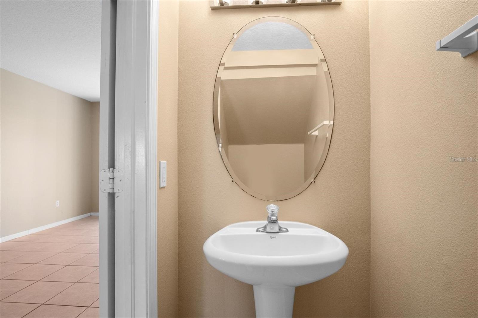 Half bathroom on main floor