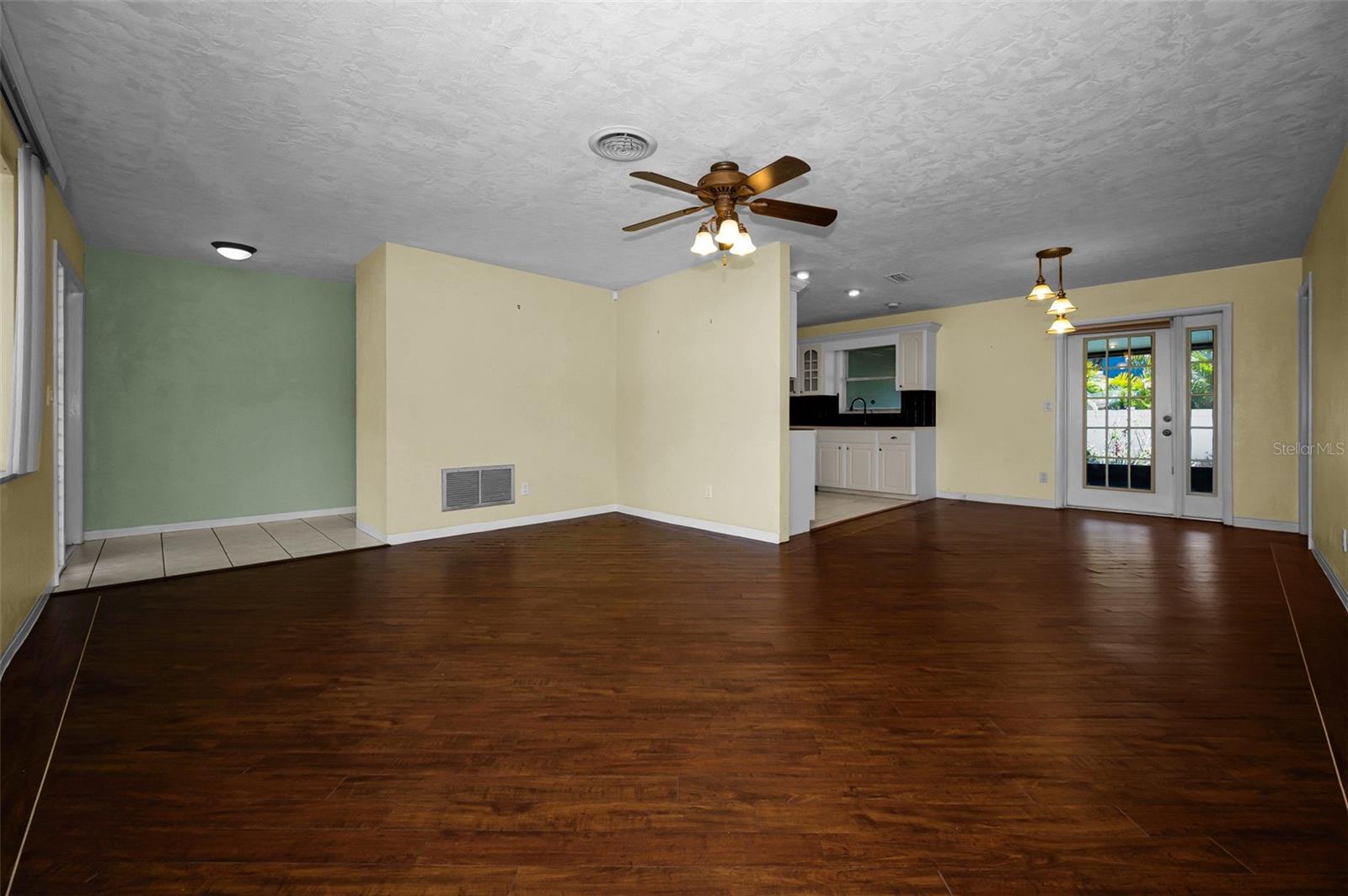 Living/Dining areas