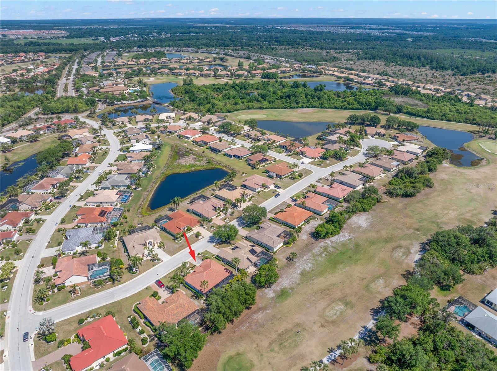 Aerial - 17th Hole