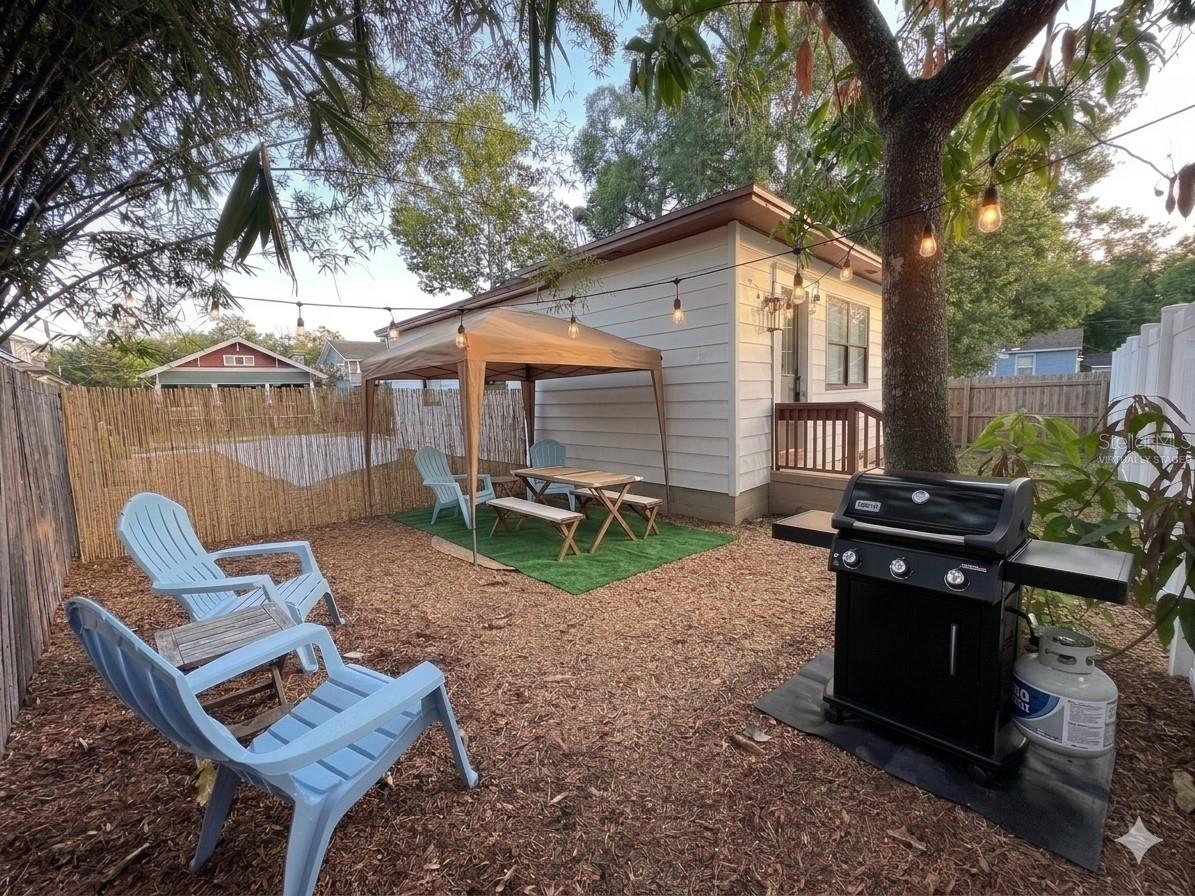 Backyard Virtually Staged