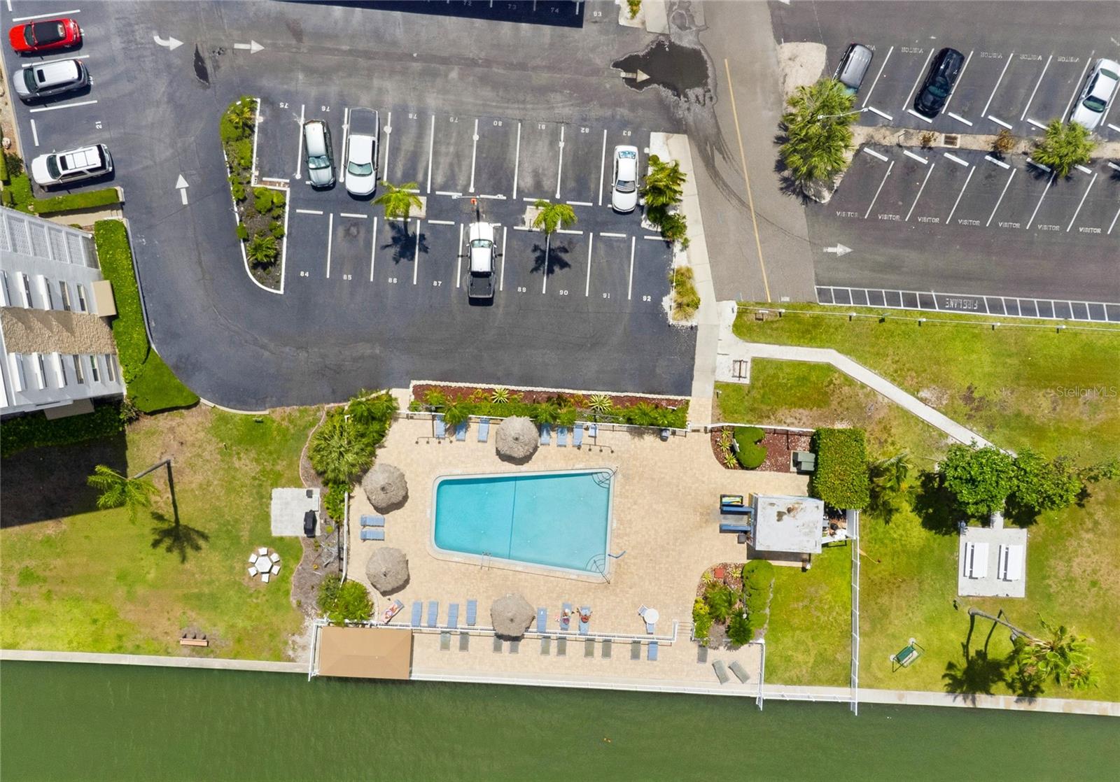 Has several pools to choose from in the complex all very well maintained.