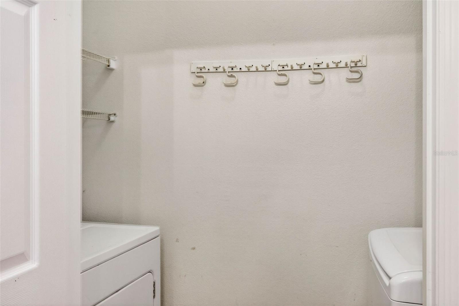 Laundry Located off the Kitchen