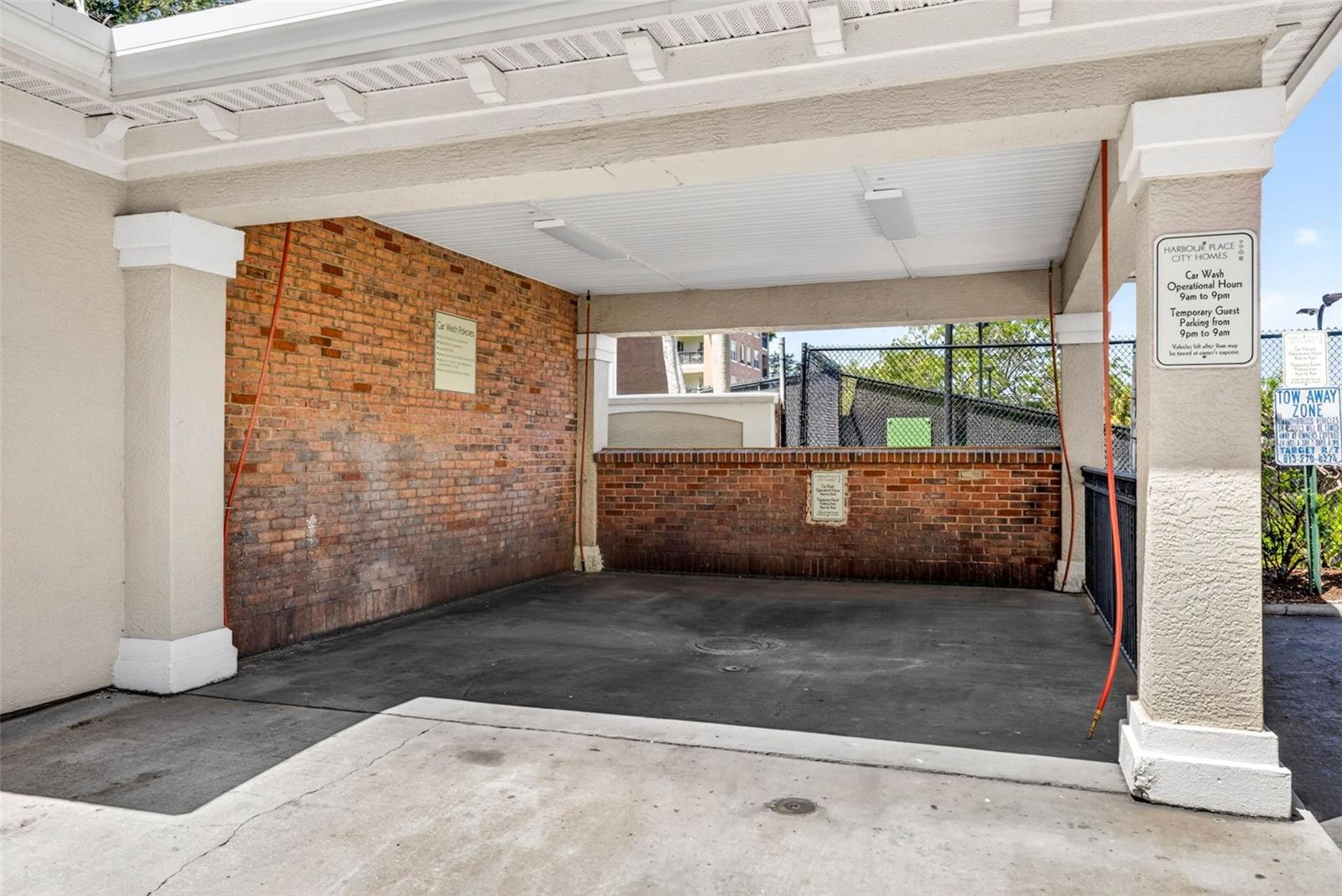 Car Wash Area for Residents
