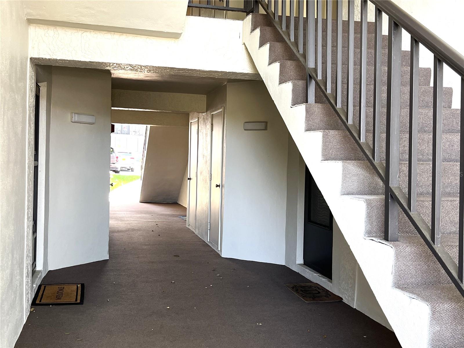 ENTRY INTO HALL