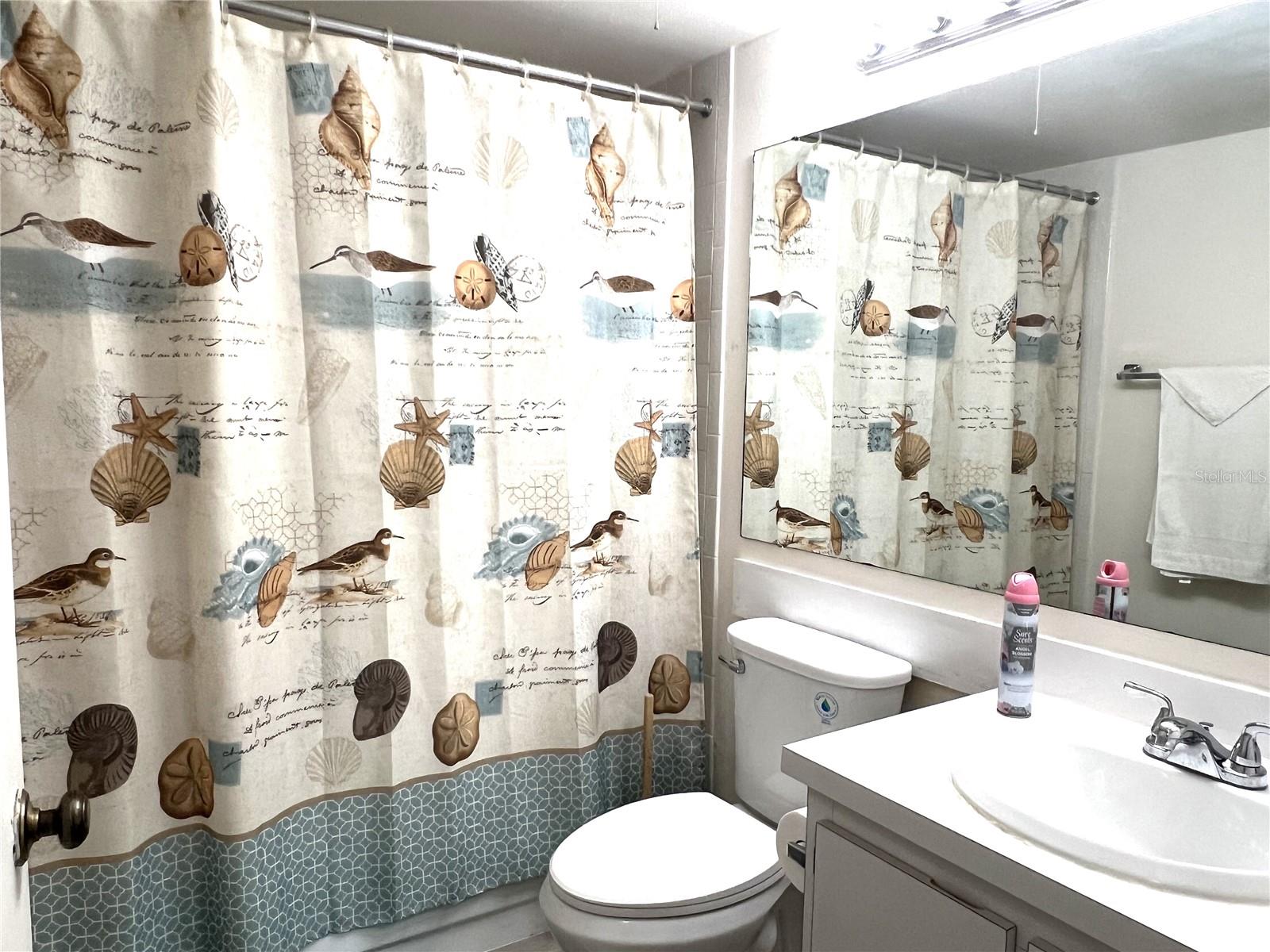 GUEST BATHROOM W/NEW TOILET