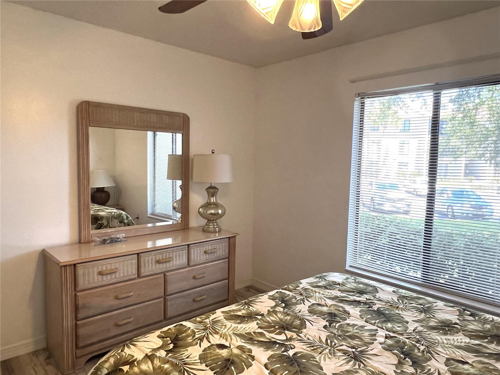LARGE WINDOW LOOKS OUT FRONT