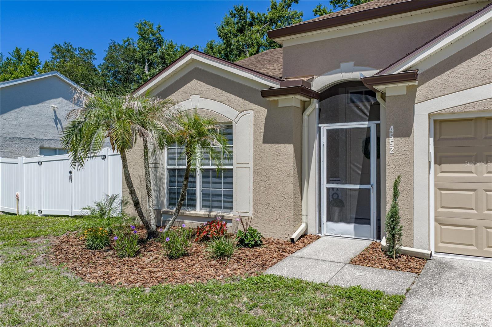Exterior Front Entry with Screened Front Porch