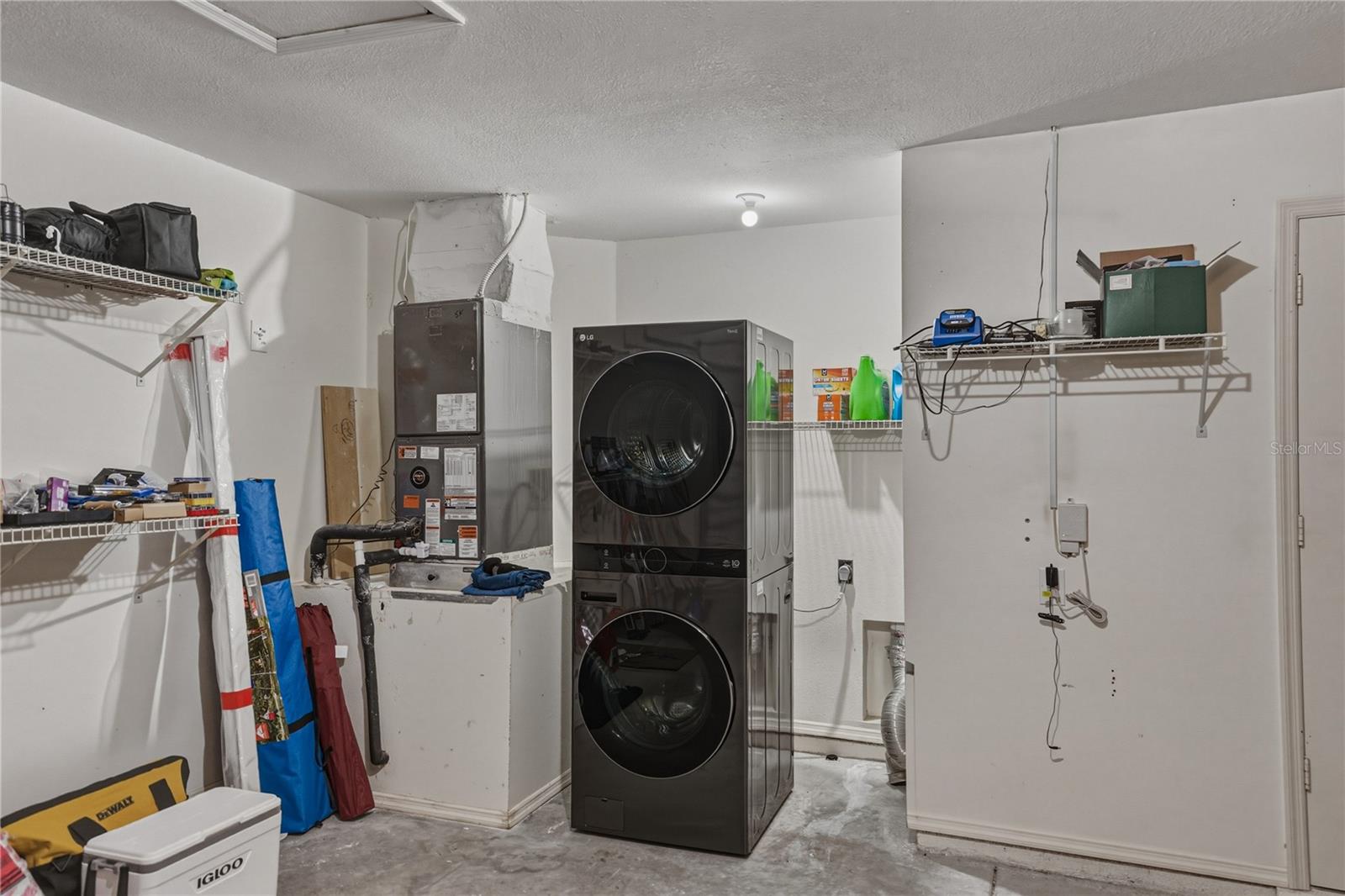 Laundry and Garage