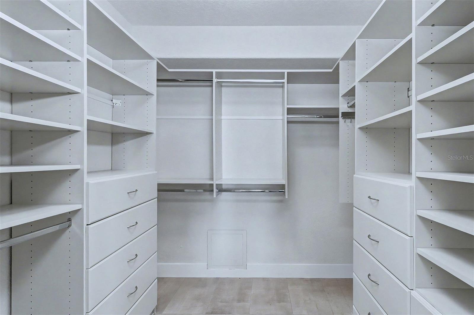 Primary Walk in Closet