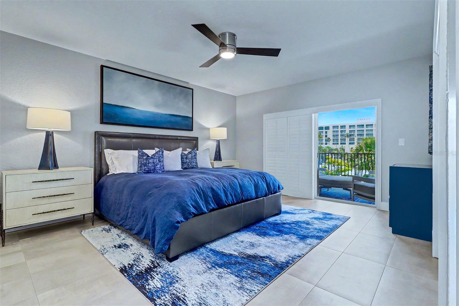 Bedroom 2 with Balcony Access