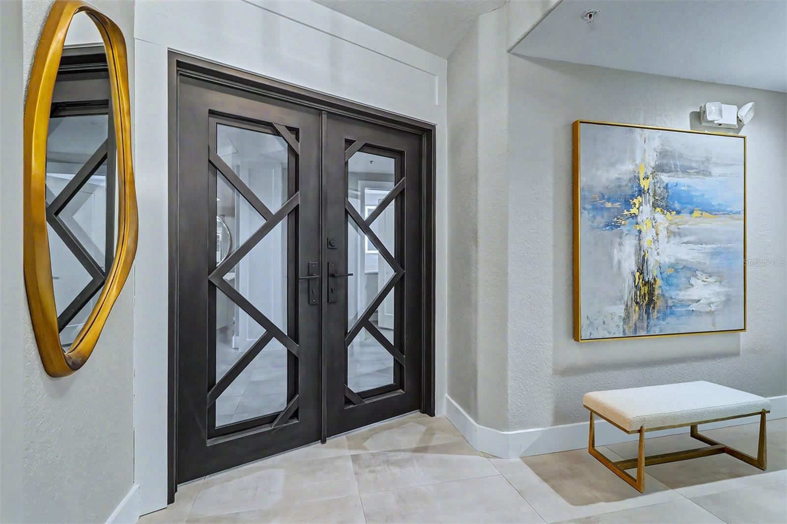 Condo Entrance Doors from Elevator