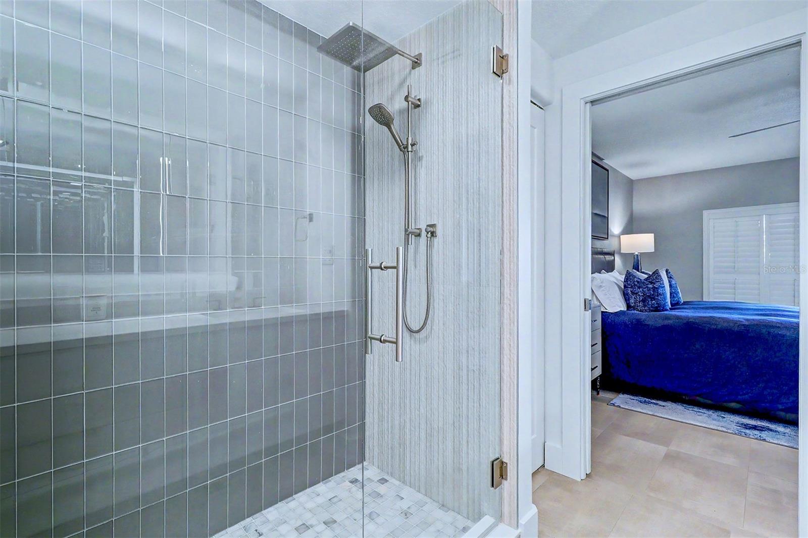 Bedroom 2 - En-Suite Bathroom Shower