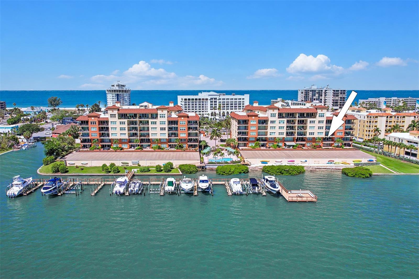 Building with Bay & Ocean View inc Boat Slip