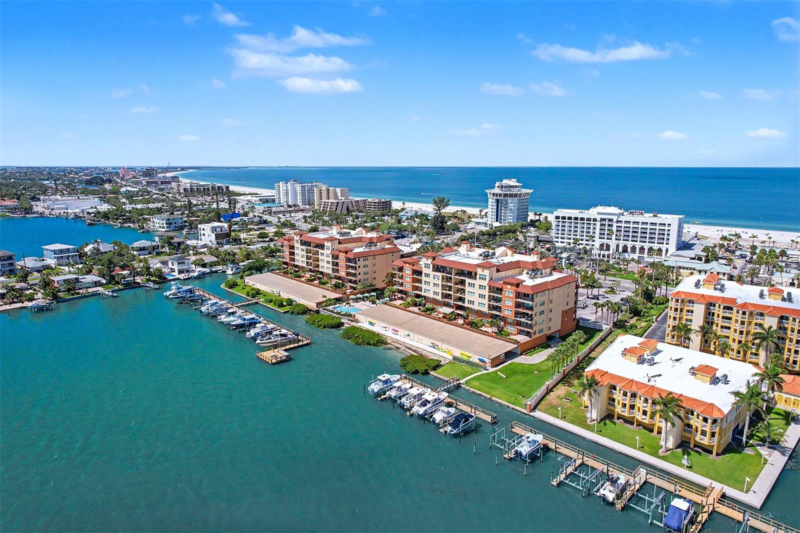 Building with Bay & Ocean View inc Boat Slip