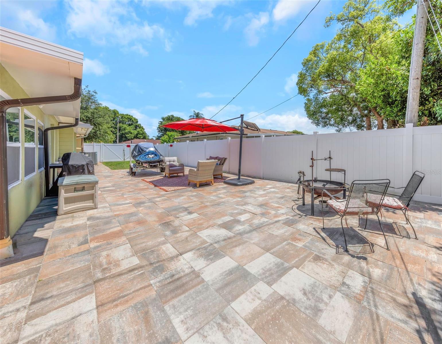 Rear Patio