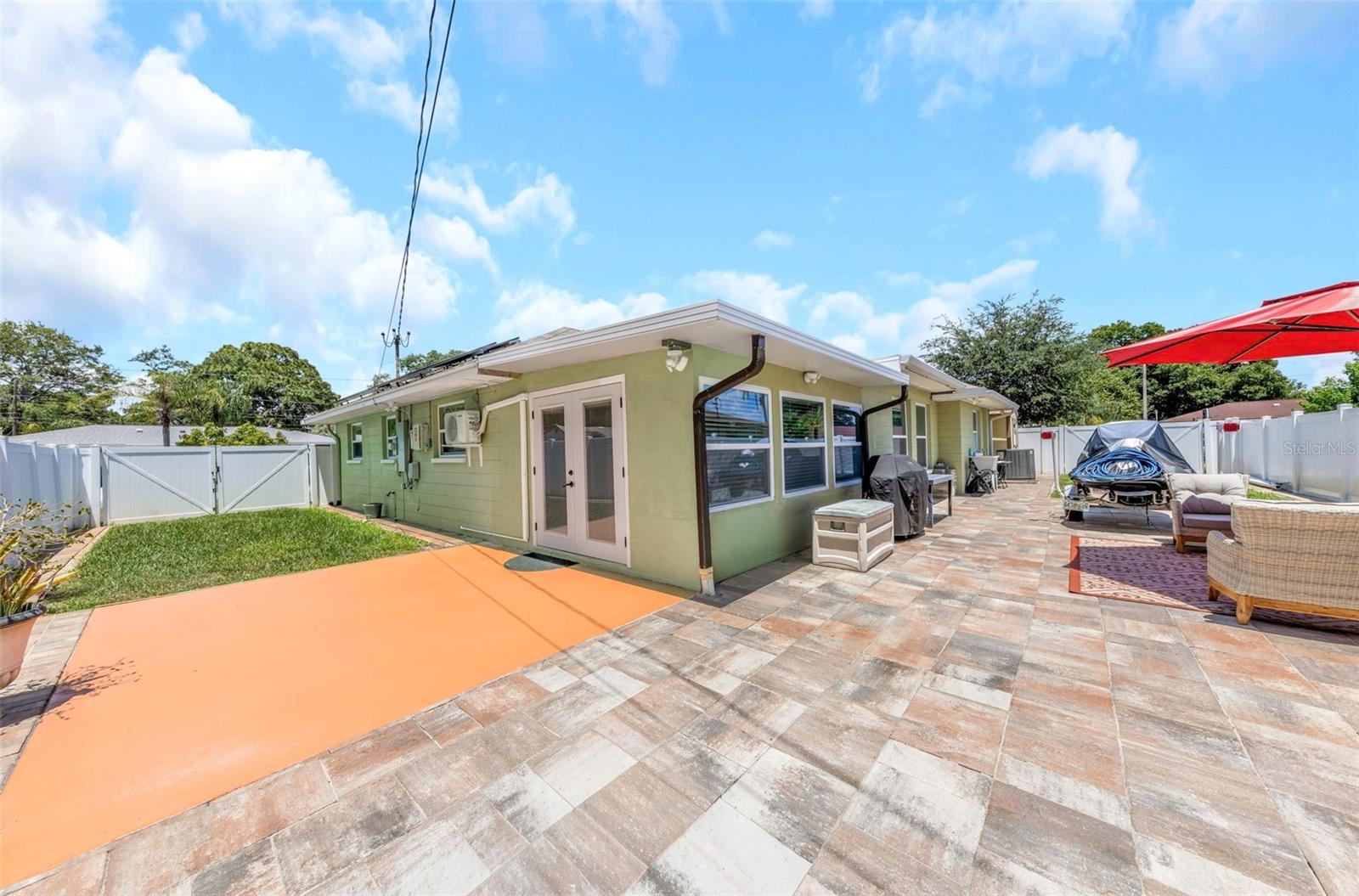 Rear Patio - Full View