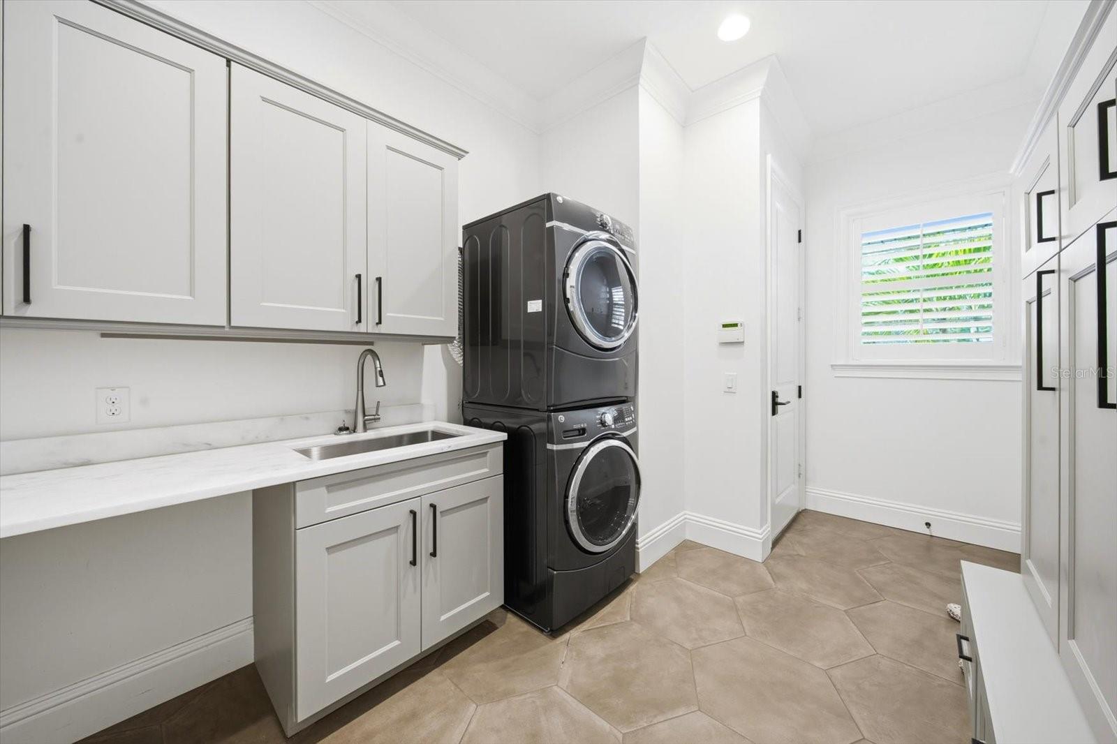 first floor laundry room