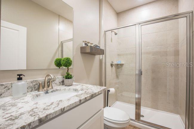 Model home - actual features may vary.