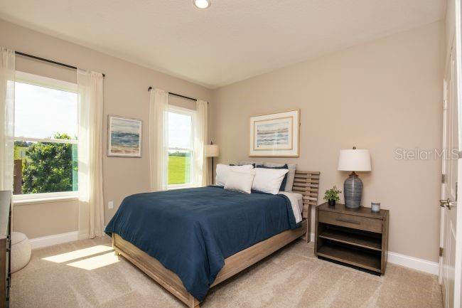 Model home - actual features may vary.
