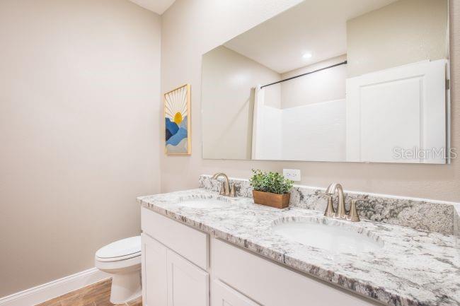 Model home - actual features may vary.