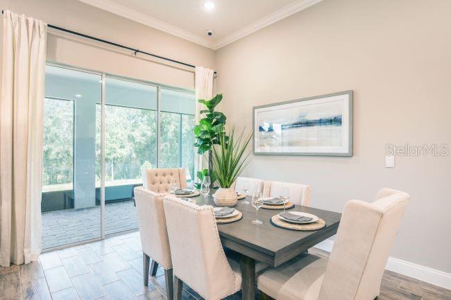 Model home - actual features may vary.