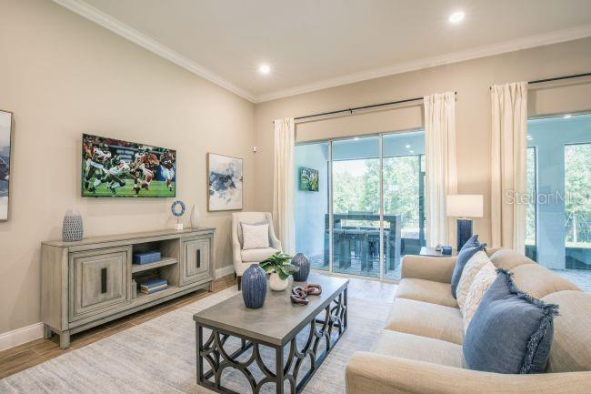 Model home - actual features may vary.