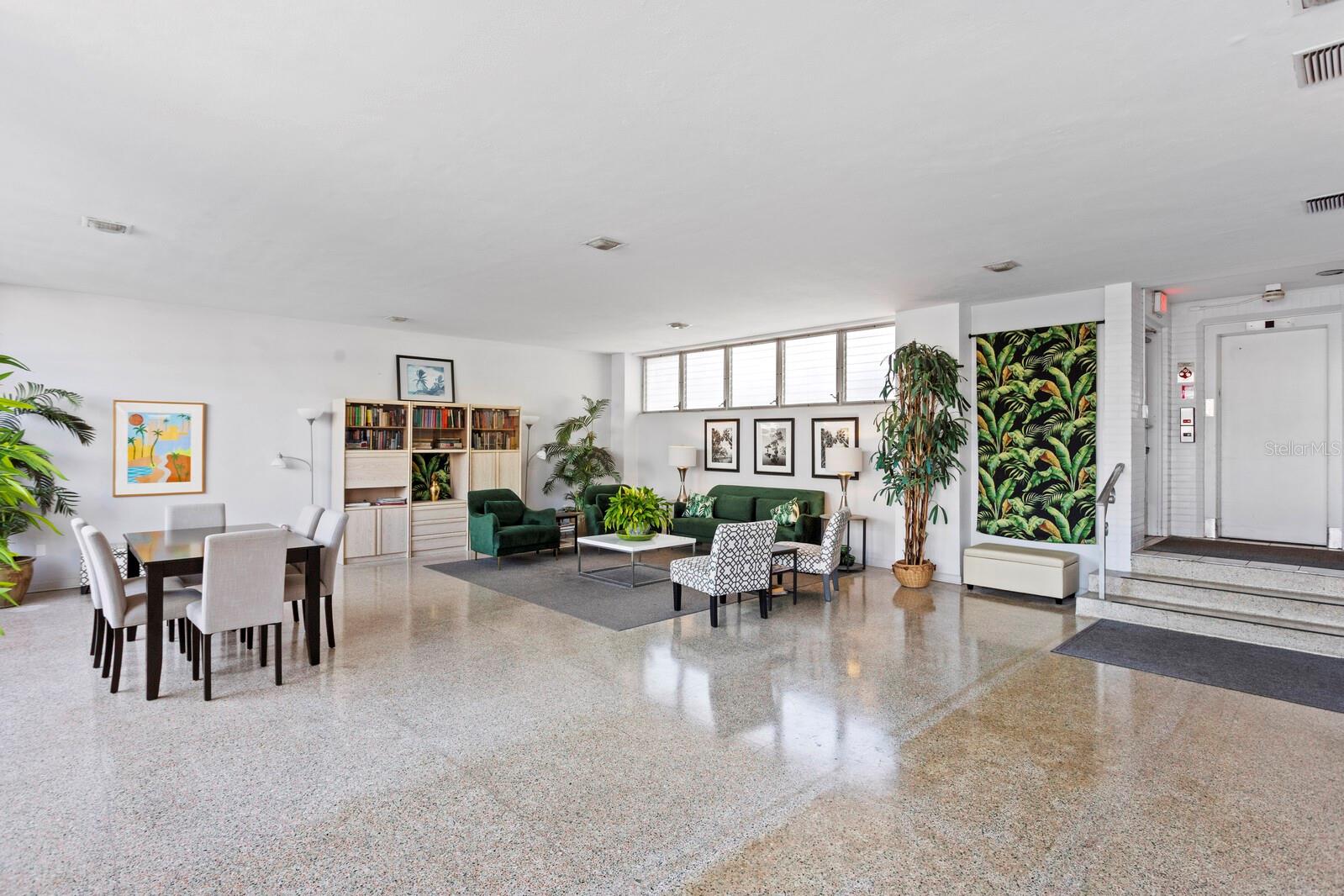 Lobby entryway