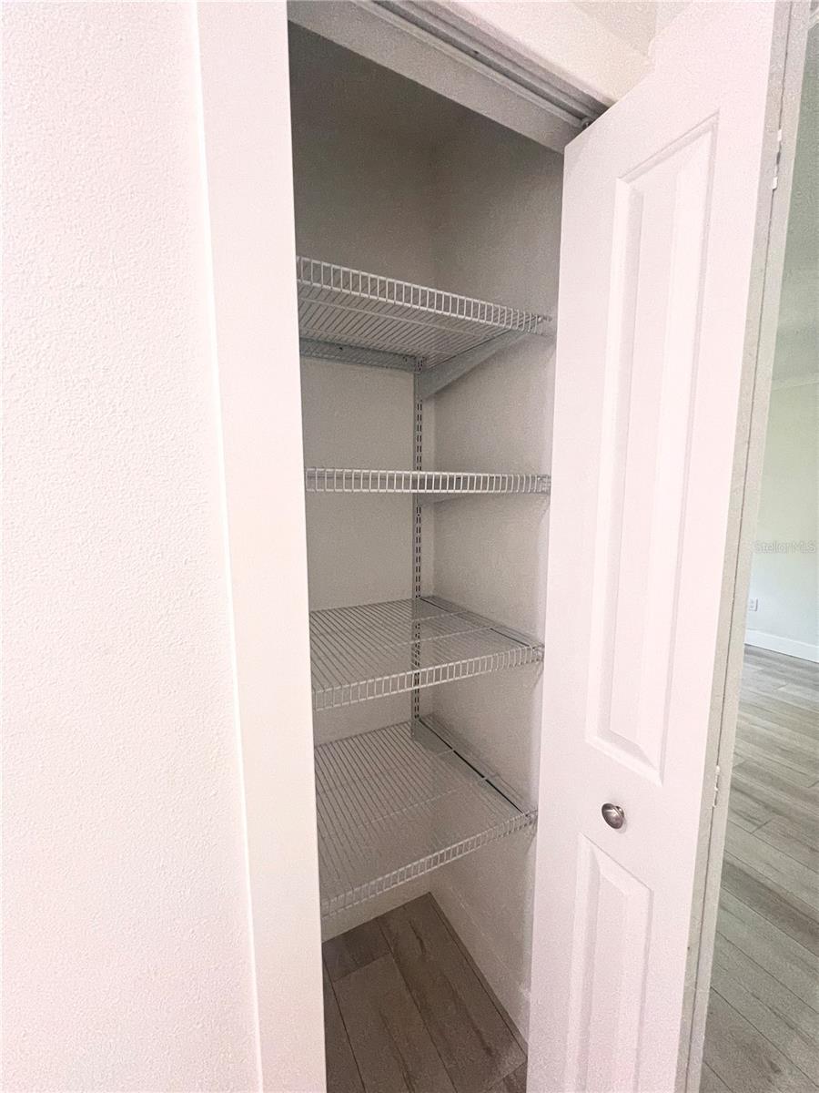Hallway closet