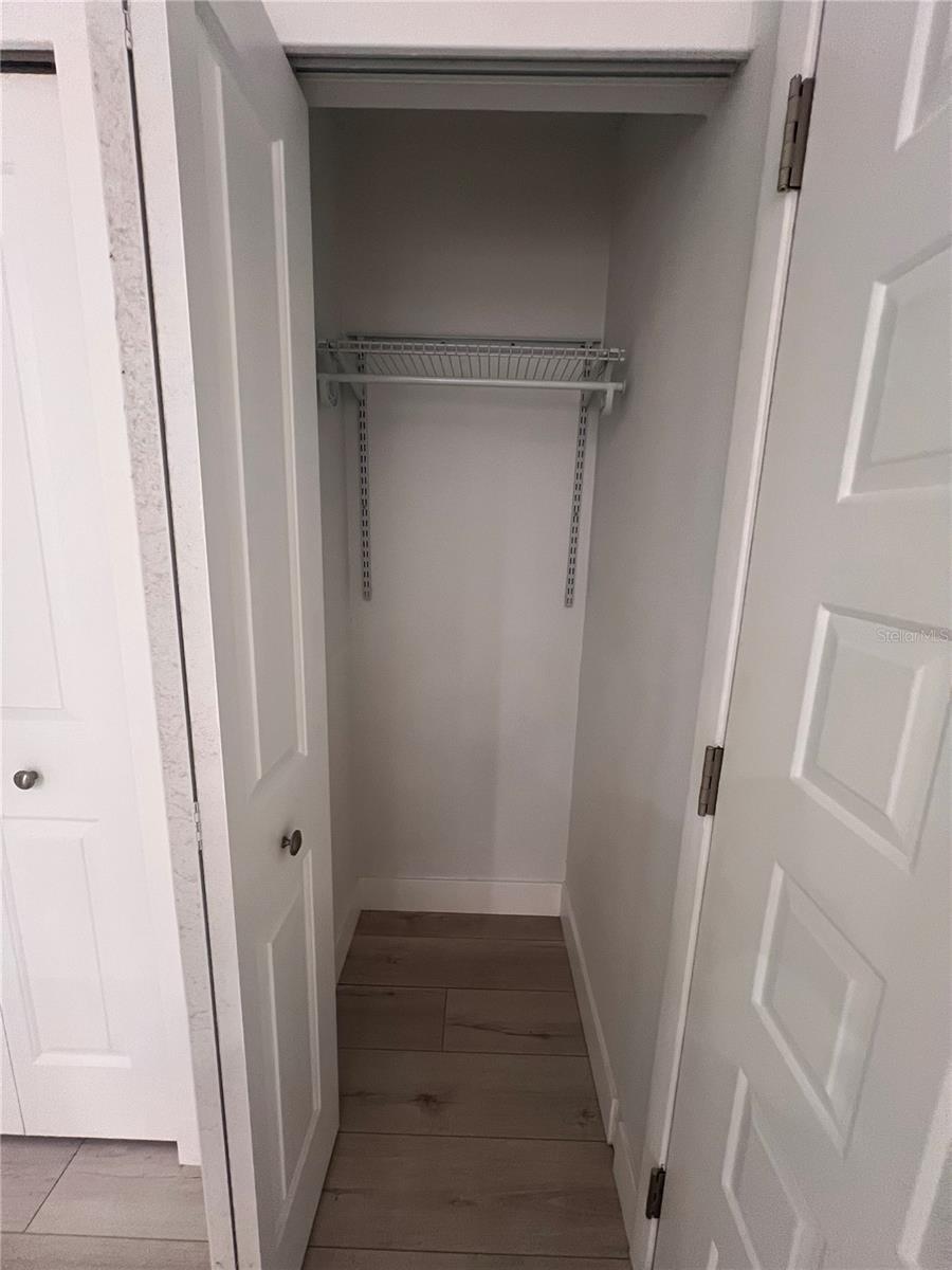 Entry closet