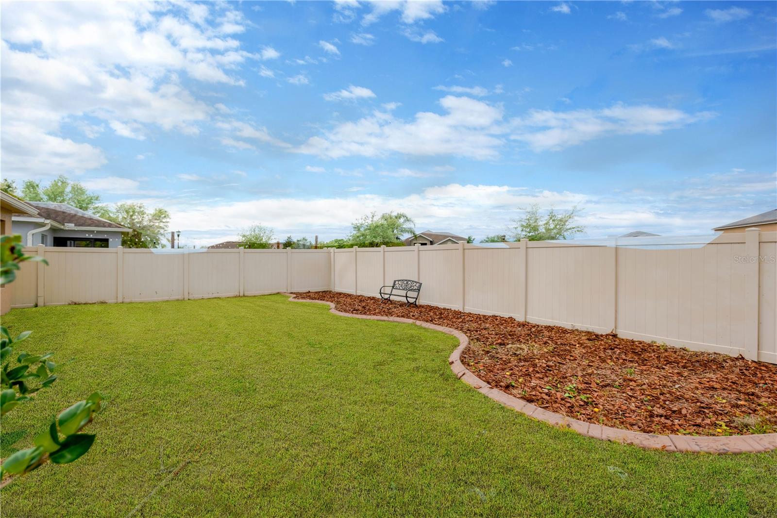 Fenced Backyard