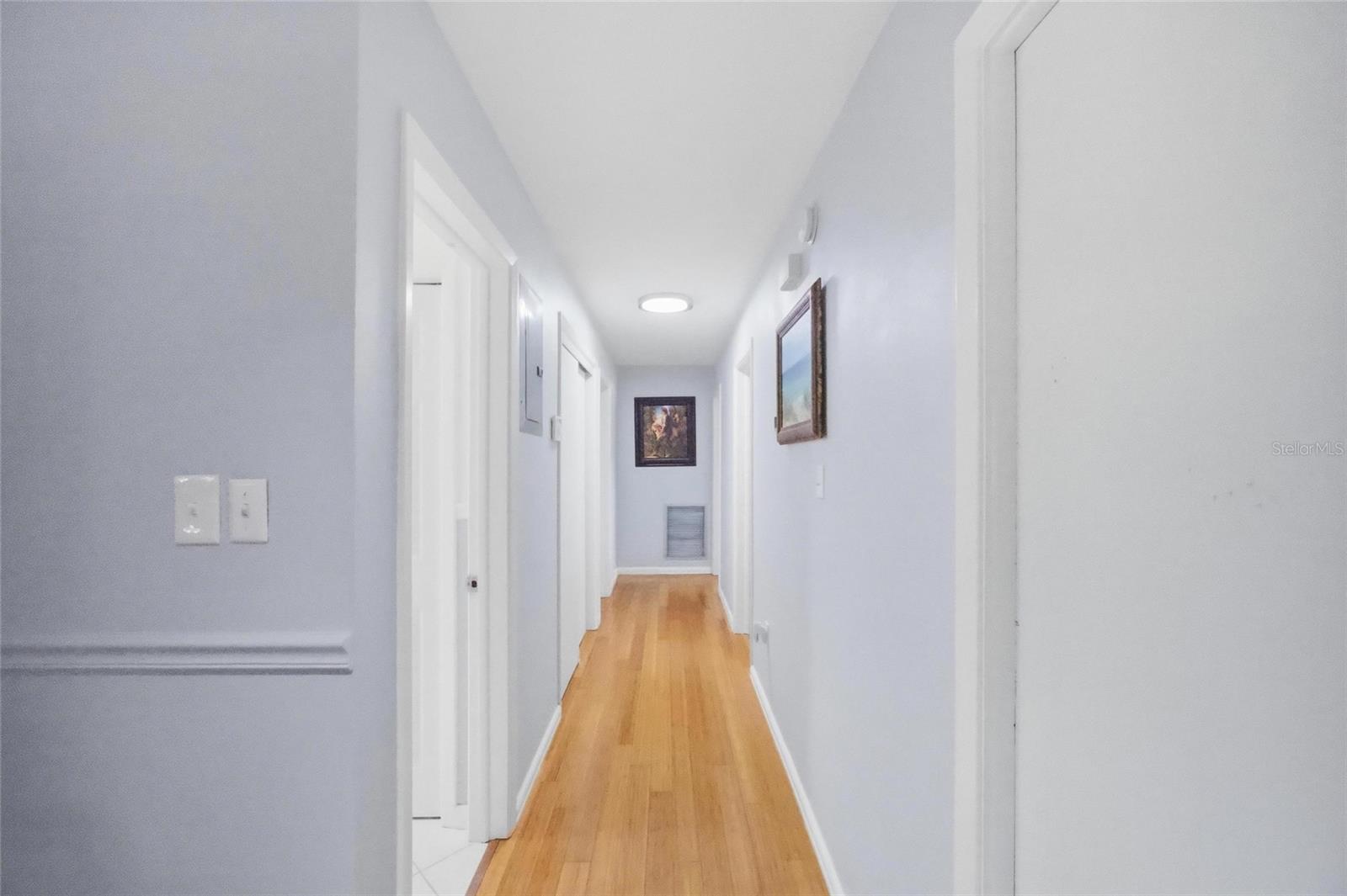 hallway to bedrooms