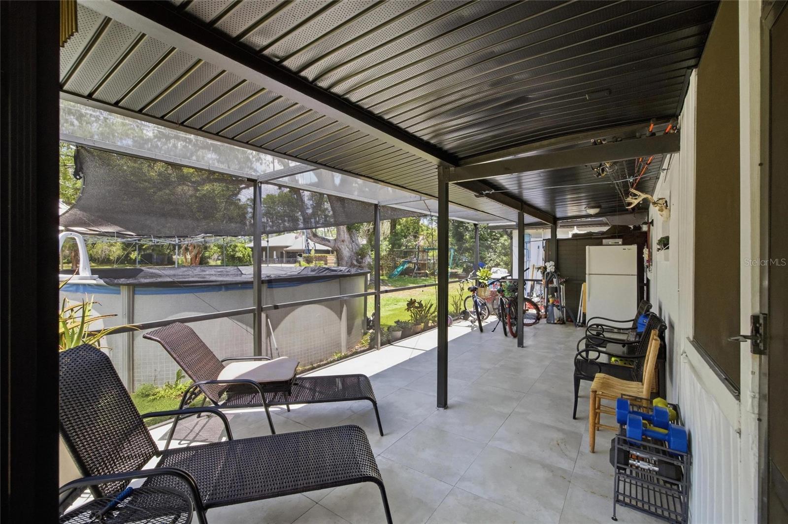 covered back porch
