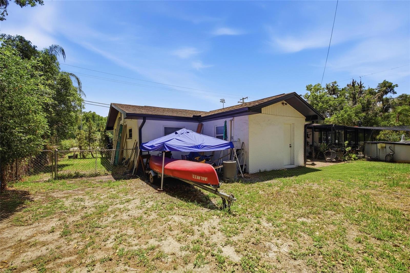 back yard