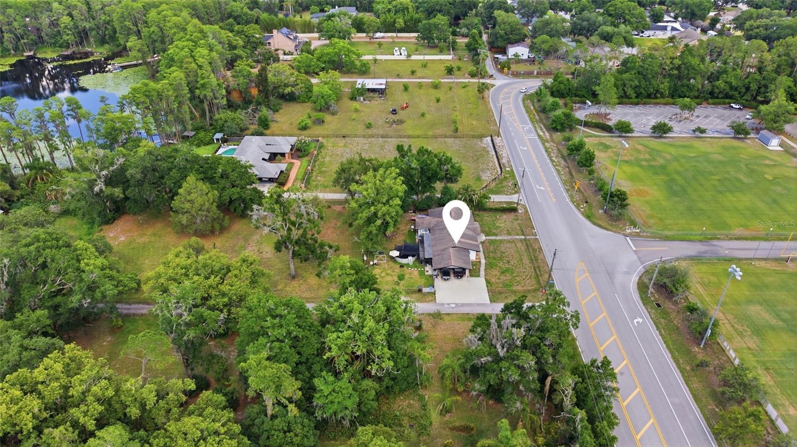 aerial view