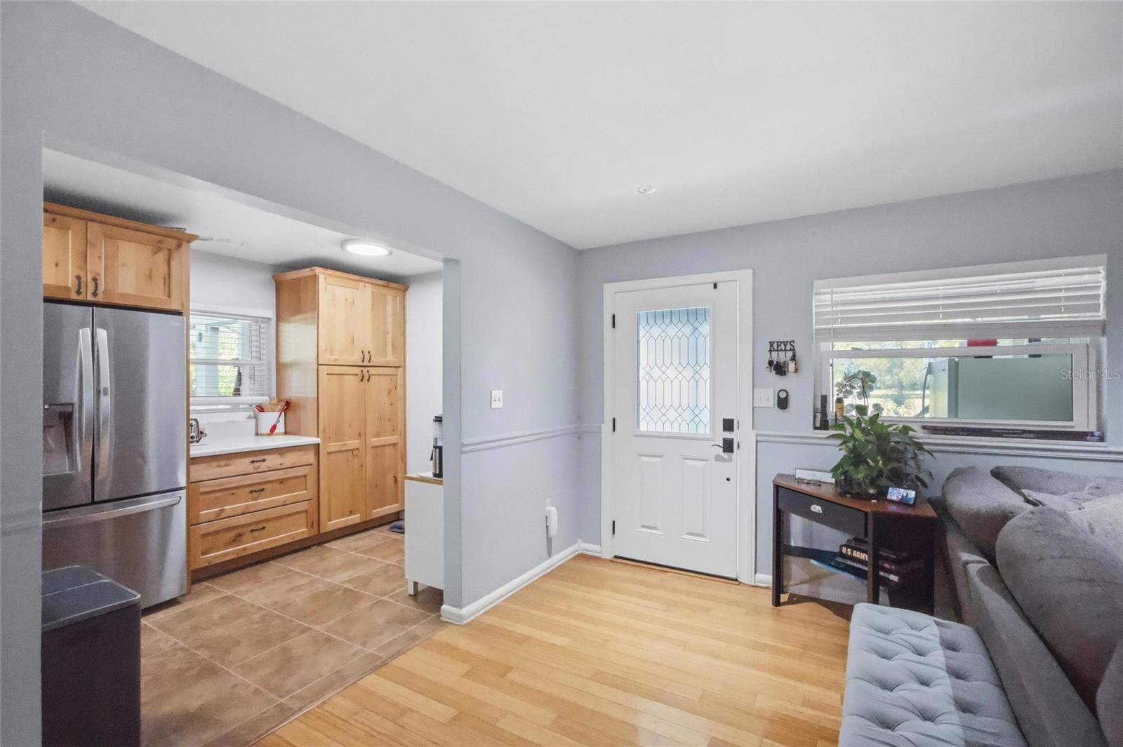kitchen/family room